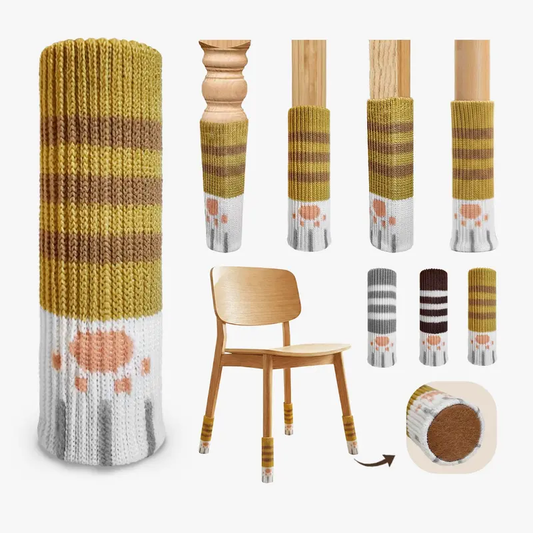 Knit Chair Leg Floor Protectors