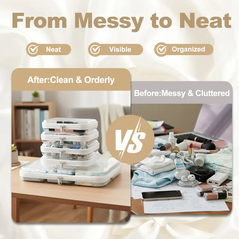 Clear Organizer Storage Box
