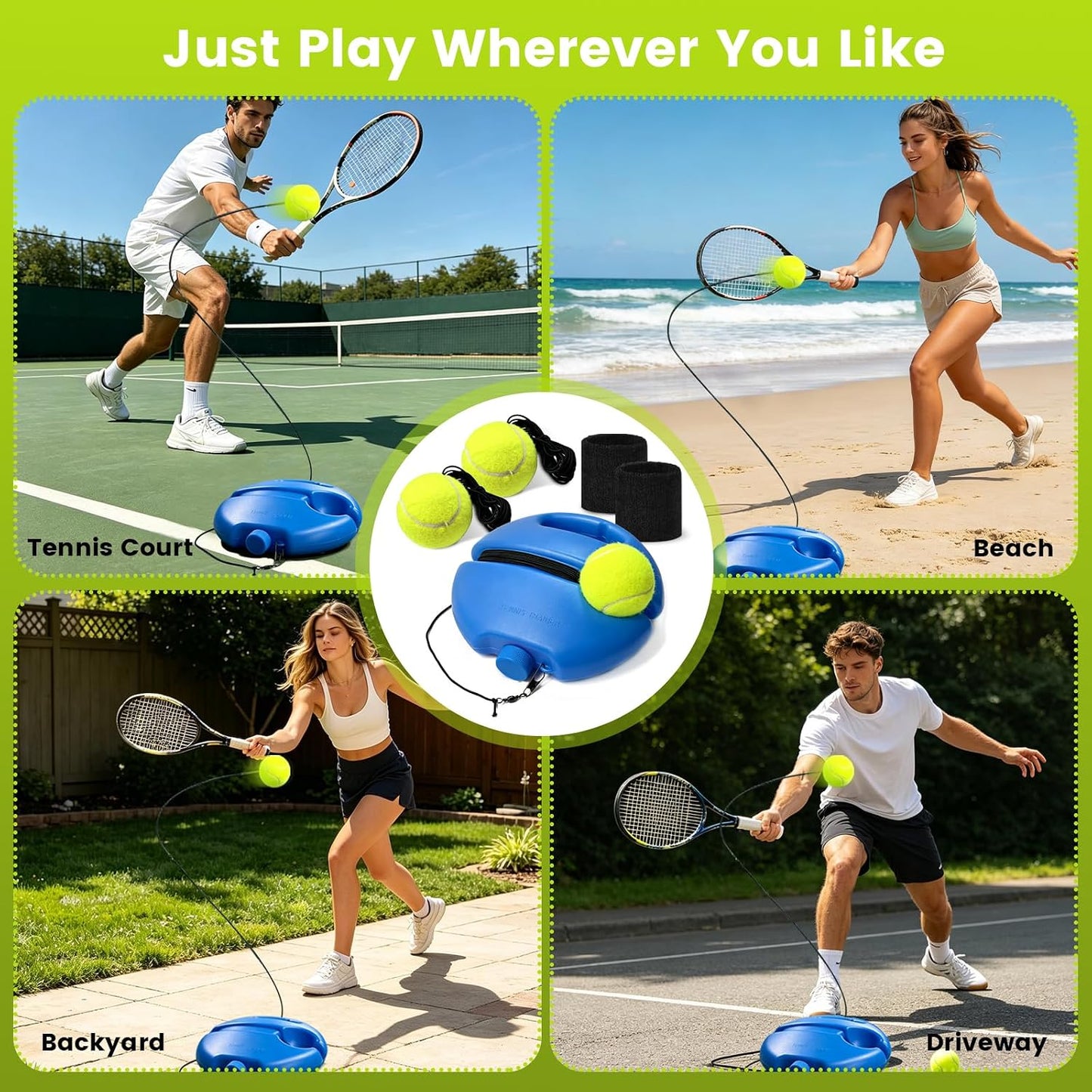 Tennis Trainer Rebound Ball Set
