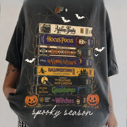 Comfort Colors Vintage Halloween Movie Shirt