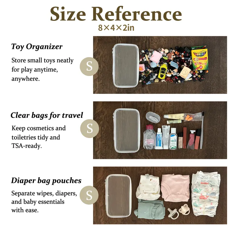 Clear Organizer Storage Box